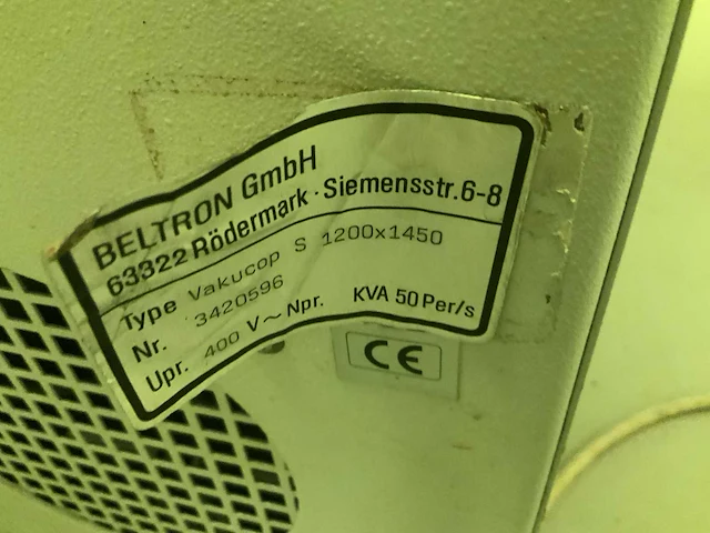 Beltron beltromat 85 pcb test apparaat blootstelling - afbeelding 11 van  12