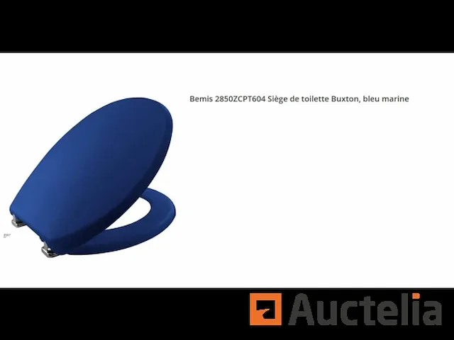 Bemis buxton 2850zcpt604 toilet zetel - afbeelding 1 van  1