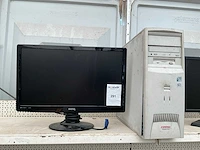 Beno scherm + compaq computerconfiguratie - afbeelding 1 van  4