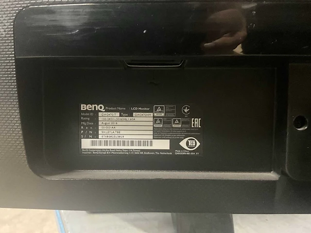 Benq gw2470 lcd monitor (2x) - afbeelding 6 van  6