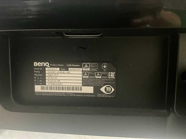 Benq gw2470 lcd monitor - afbeelding 6 van  6