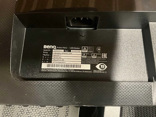 Benq gw2470 lcd monitor - afbeelding 5 van  7