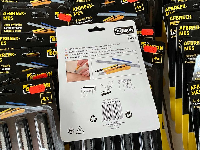 Benson mix kavel diverse hobby messen - afbeelding 5 van  6