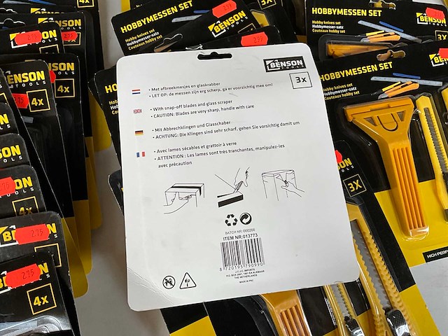 Benson mix kavel diverse hobby messen - afbeelding 6 van  6