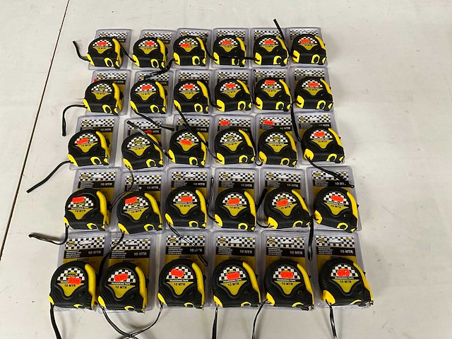 Benson rolmaat 10 meter x 25 mm (30x) - afbeelding 1 van  4