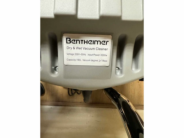 Bentheimer - nat/droog industriële stofzuiger - stofzuiger 100l - afbeelding 6 van  8
