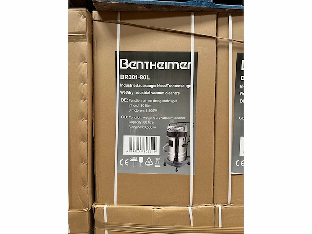 Bentheimer - nat/droog industriële stofzuiger - stofzuiger 80l - afbeelding 7 van  7