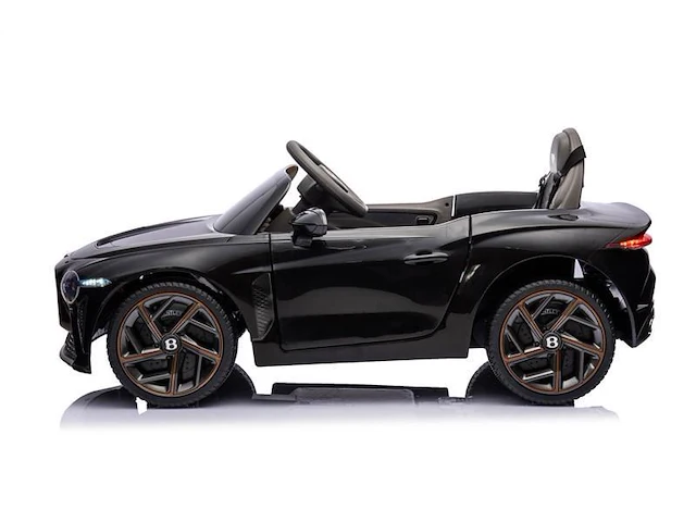 Bentley bacalar elektrische kinderauto 12v - zwart - afbeelding 4 van  16