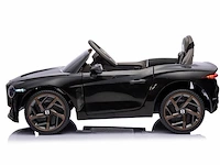 Bentley bacalar elektrische kinderauto 12v - zwart - afbeelding 4 van  16