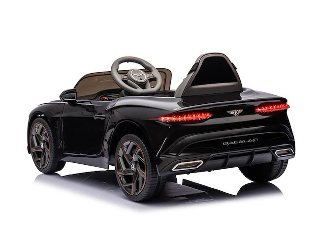 Bentley bacalar elektrische kinderauto 12v - zwart - afbeelding 5 van  16