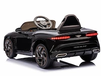 Bentley bacalar elektrische kinderauto 12v - zwart - afbeelding 5 van  16