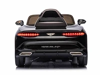 Bentley bacalar elektrische kinderauto 12v - zwart - afbeelding 6 van  16