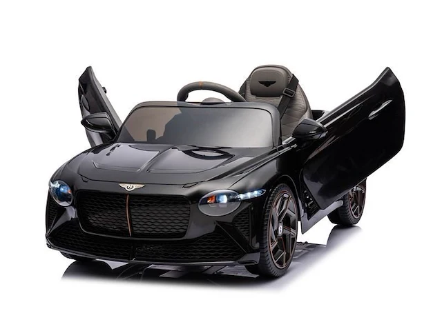 Bentley bacalar elektrische kinderauto 12v - zwart - afbeelding 7 van  16