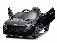 Bentley bacalar elektrische kinderauto 12v - zwart - afbeelding 7 van  16