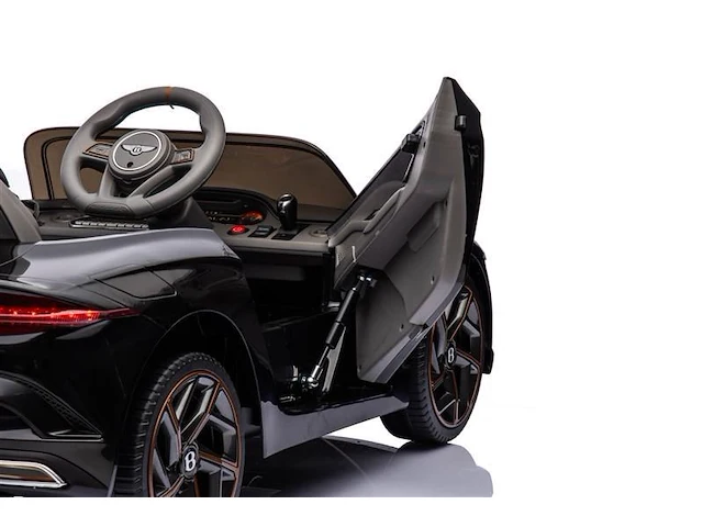 Bentley bacalar elektrische kinderauto 12v - zwart - afbeelding 8 van  16