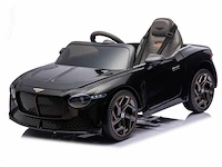 Bentley bacalar elektrische kinderauto 12v - zwart