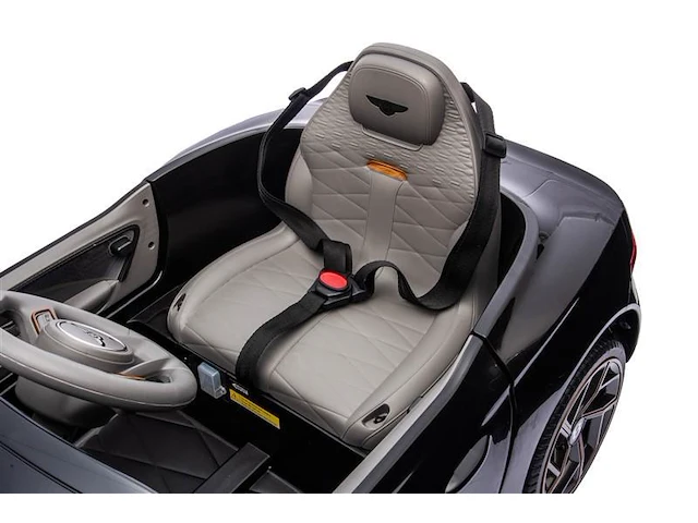 Bentley bacalar elektrische kinderauto 12v - zwart - afbeelding 10 van  16