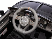 Bentley bacalar elektrische kinderauto 12v - zwart - afbeelding 16 van  16
