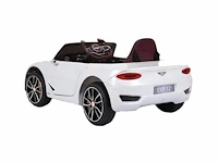 Bentley exp12 elektrische kinderauto 12v - wit - afbeelding 2 van  11