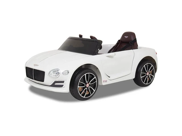 Bentley exp12 elektrische kinderauto 12v - wit - afbeelding 1 van  11