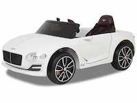 Bentley exp12 elektrische kinderauto 12v - wit