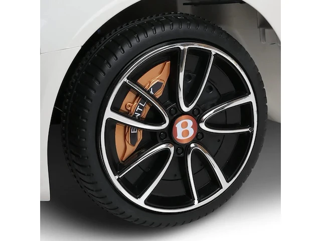 Bentley exp12 elektrische kinderauto 12v - wit - afbeelding 5 van  11