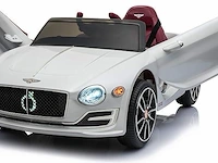 Bentley exp12 elektrische kinderauto 12v - wit - afbeelding 9 van  11