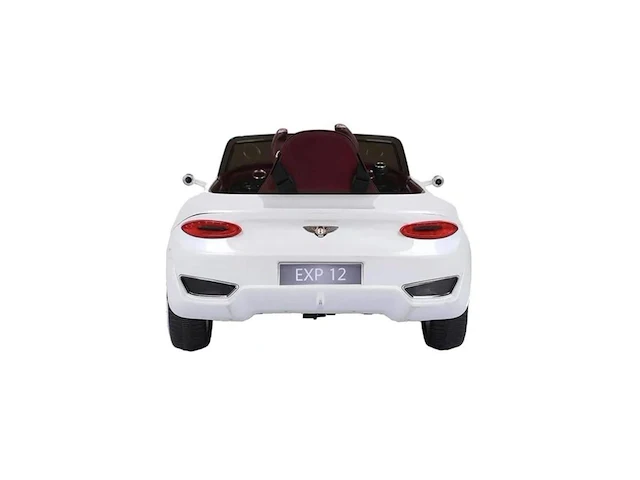 Bentley exp12 elektrische kinderauto 12v - wit - afbeelding 11 van  11