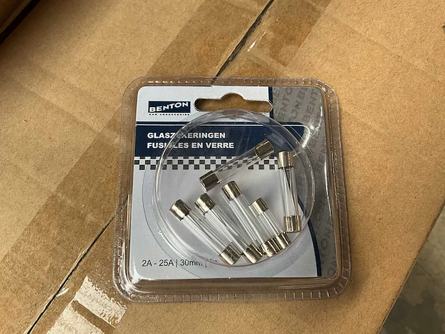 Benton glaszekeringen verpakking 6 stuks 30 mm (580x) - afbeelding 2 van  3