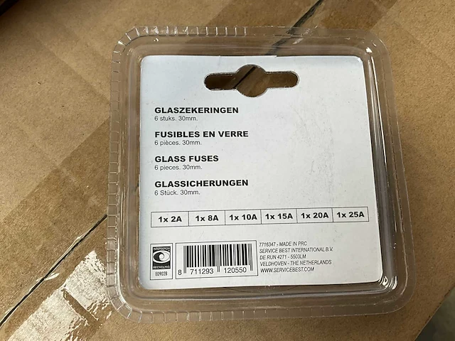 Benton glaszekeringen verpakking 6 stuks 30 mm (580x) - afbeelding 3 van  3