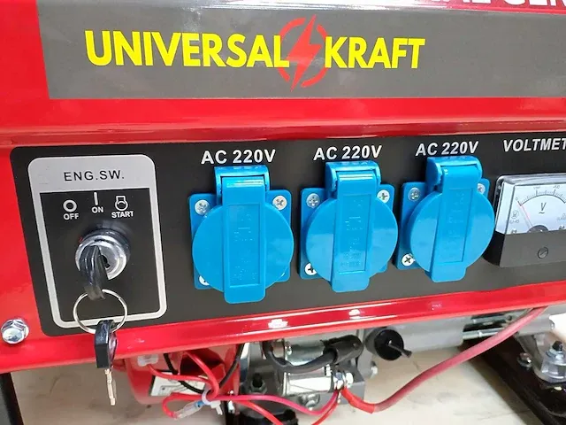 Benzine generator keystart - afbeelding 6 van  12