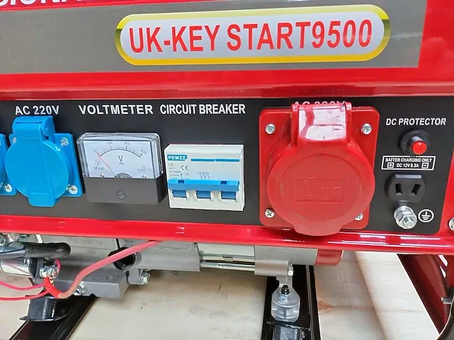Benzine generator keystart - afbeelding 7 van  12