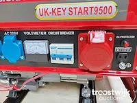 Benzine generator keystart - afbeelding 7 van  12