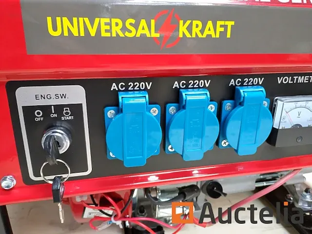 Benzine generator universal kraft keystart - afbeelding 2 van  12
