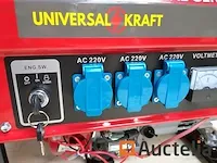 Benzine generator universal kraft keystart - afbeelding 2 van  12
