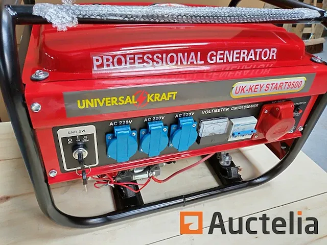 Benzine generator universal kraft keystart - afbeelding 8 van  12