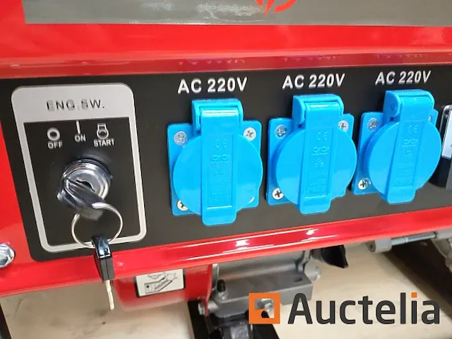 Benzine generator universal kraft - afbeelding 6 van  9