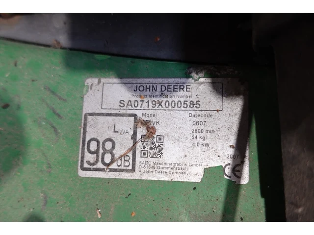 Benzine grasmaaier john deere - afbeelding 4 van  4