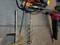 Benzine grondboor stihl - afbeelding 3 van  4