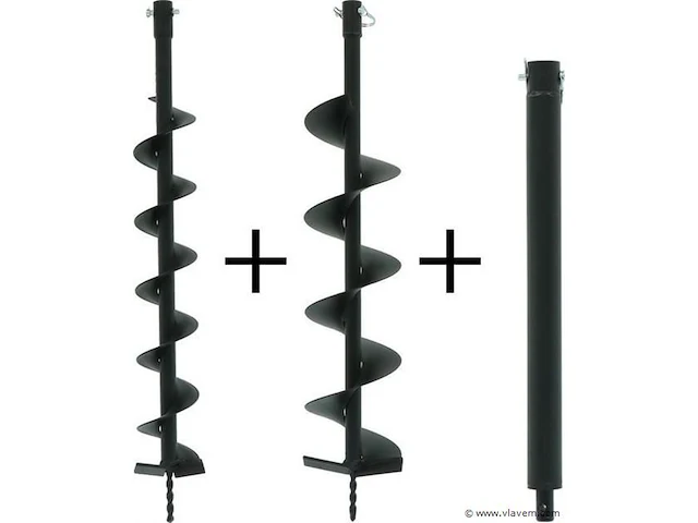 Benzine grondboor+borenset - afbeelding 5 van  5