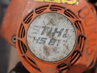 Benzine heggenschaar stihl - afbeelding 3 van  3
