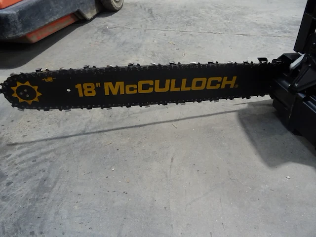 Benzine kettingzaag mcculloch - afbeelding 3 van  4