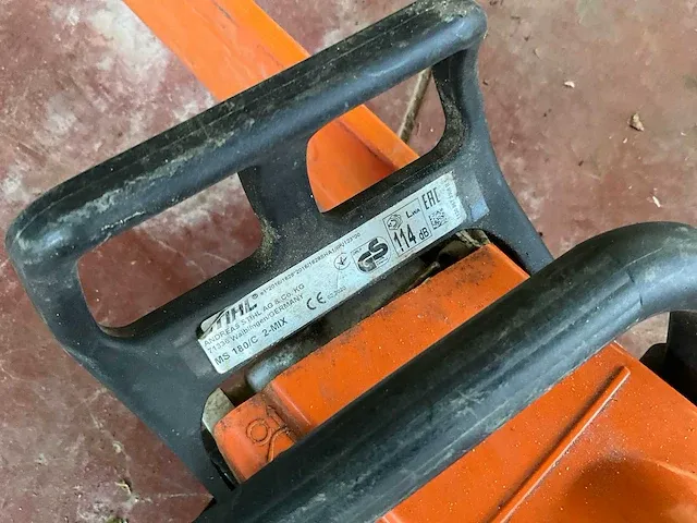 Benzine kettingzaag stihl ms180 - afbeelding 4 van  4