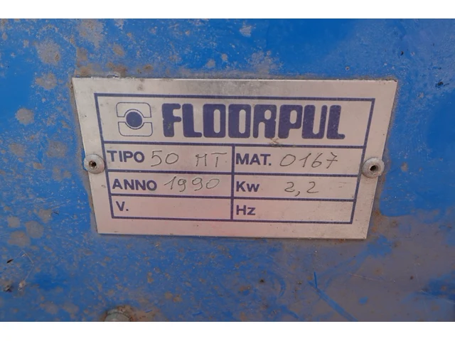 Benzine veegmachine floorpul - afbeelding 6 van  6