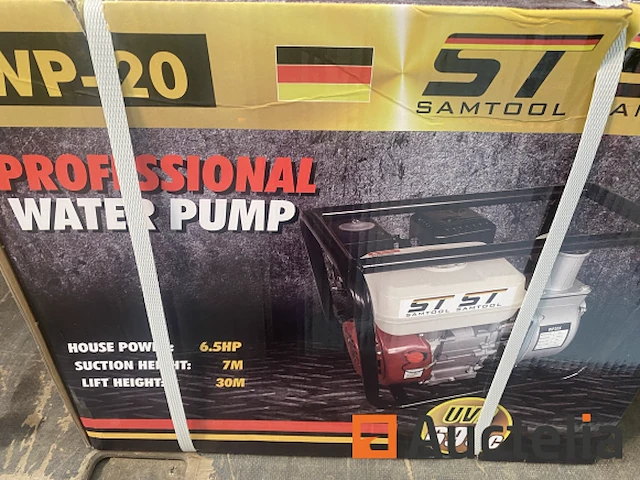 Benzine waterpomp 4 takt - afbeelding 2 van  4