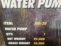 Benzine waterpomp 4 takt - afbeelding 3 van  4