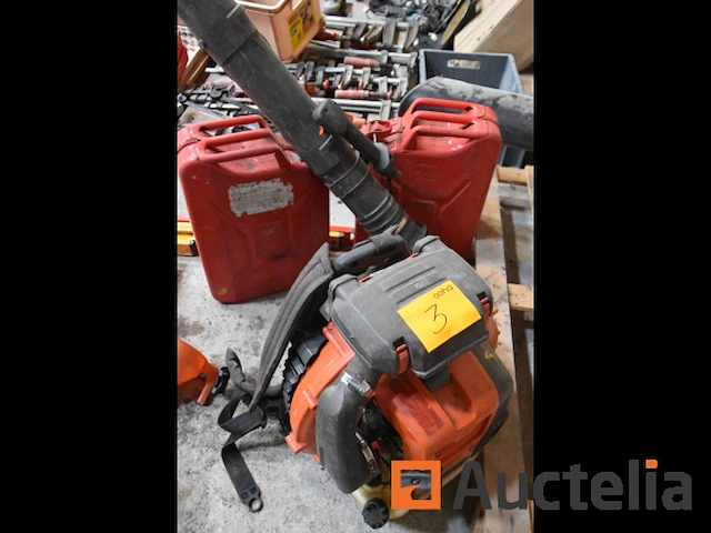 Benzinebladblazer husqvarna 580bts - afbeelding 3 van  7
