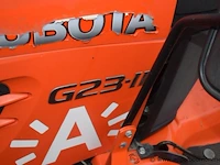 Benzinegrasmaaier kubota g23-ii, 1e inschr 25/11/16, chassis g23hd63963, kenteken i+ii - afbeelding 6 van  7