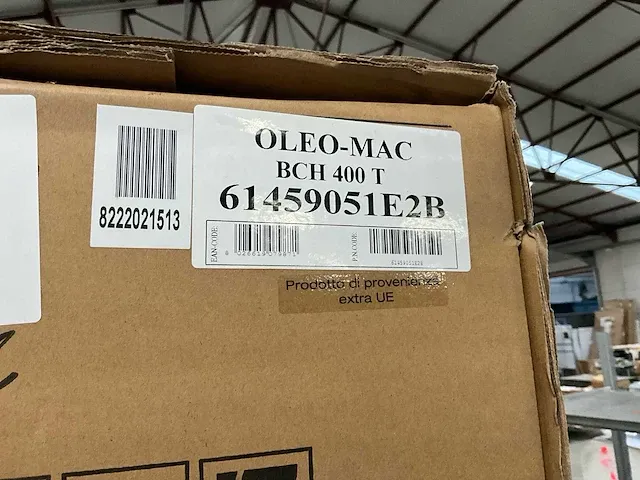Benzinekantenmaaier oleo-matic bch 400 t - afbeelding 2 van  2