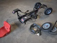 Berg bfr gocart zwart/rood onderdelen/ - afbeelding 1 van  7